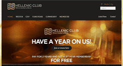 Desktop Screenshot of hellenicclub.com.au